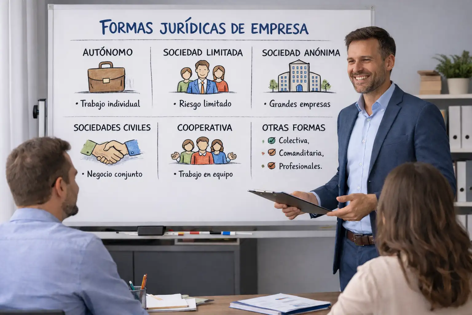 Qué forma jurídica elegir para tu empresa: ventajas, desventajas y ejemplos